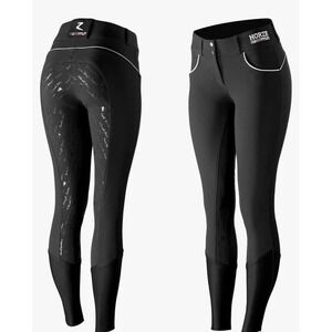 HORZE Women's Nordic Performance Silicone Full Seat Breeches Riding Pants 24
